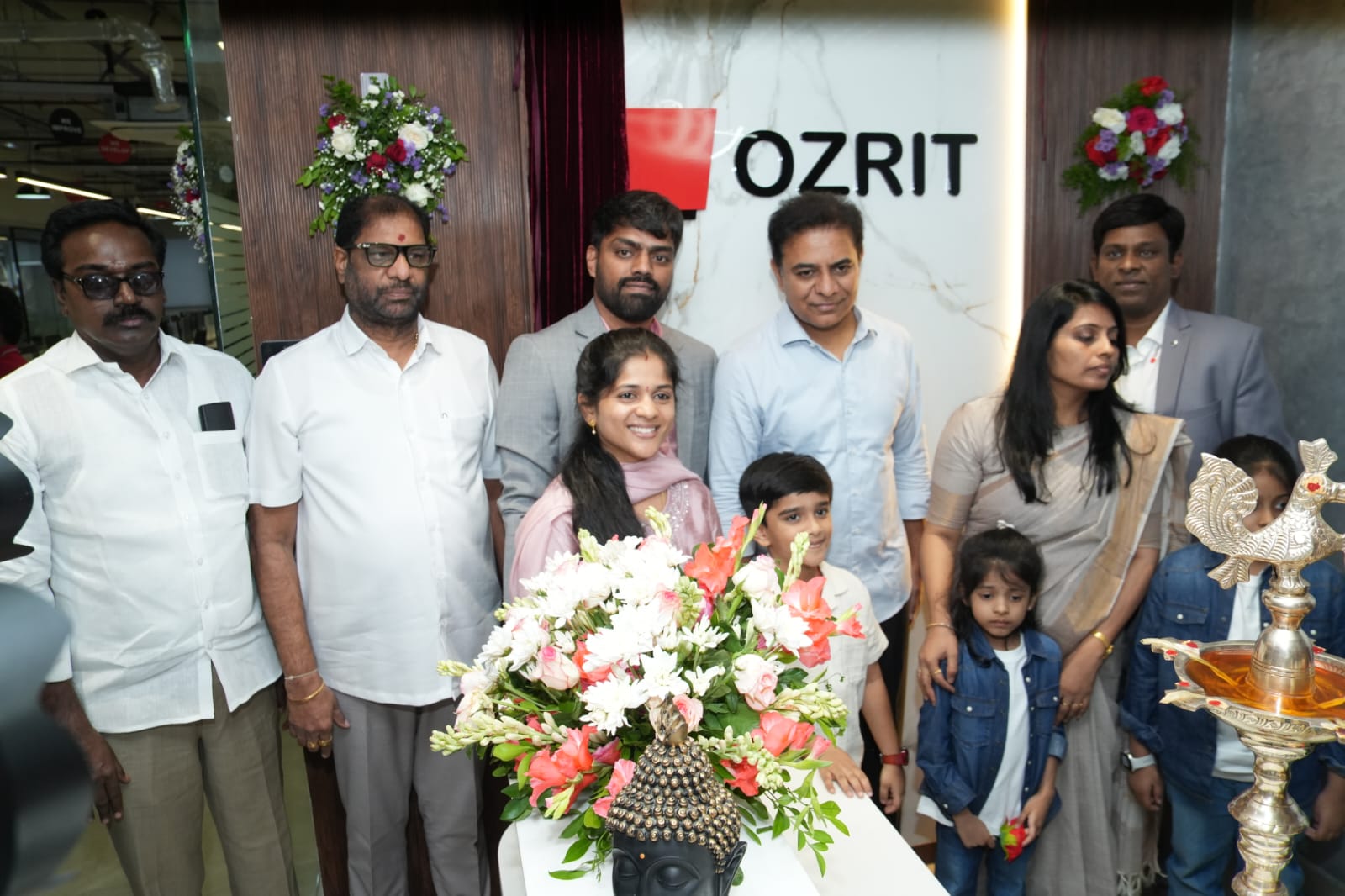 KTR Inaugurates Ozrit’s New Office in Gachibowli