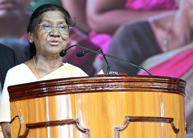 President Murmu Praises Women’s Empowerment at National Saras Mela 2026 in Amaravati