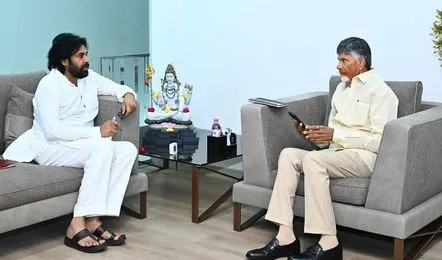సీఎం చంద్రబాబుతో ముగిసిన డిప్యూటీ సీఎం పవన్ కల్యాణ్ భేటీ