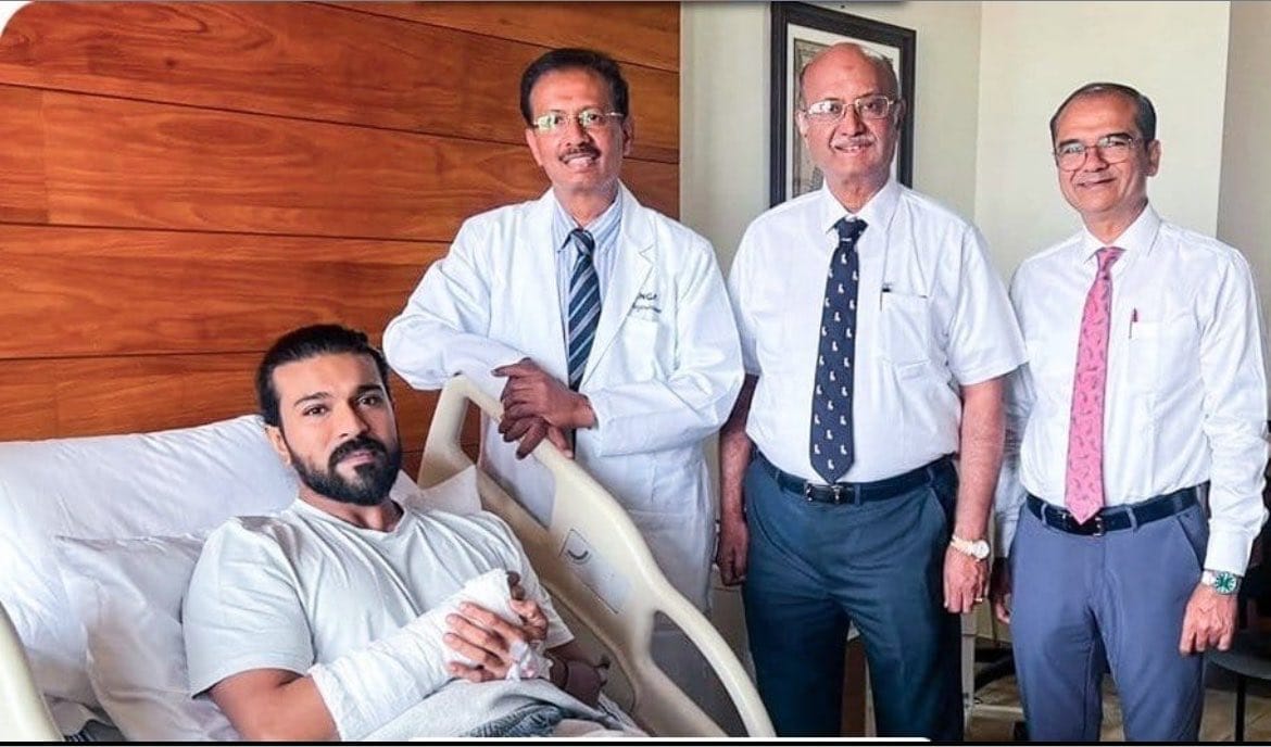 Ram Charan Undergoes Successful Wrist Surgery