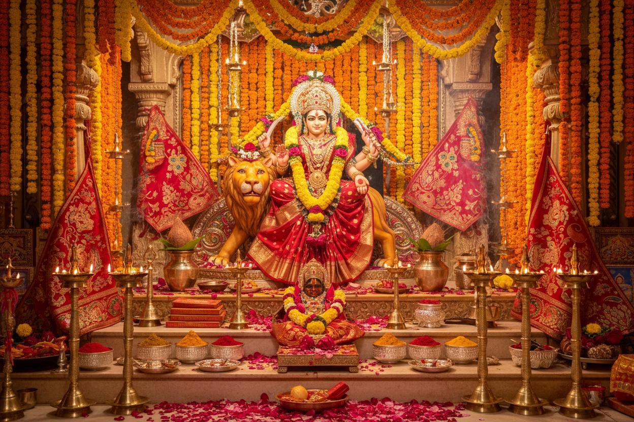 దుర్గా నవరాత్రి పూజా నియమాలు: అమ్మవారిని ఆరాధించేటప్పుడు ఈ జాగ్రత్తలు తప్పనిసరి!