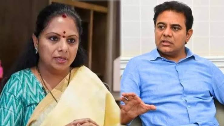 కేటీఆర్ వ్యాఖ్యలపై కవిత ఘాటు కౌంటర్