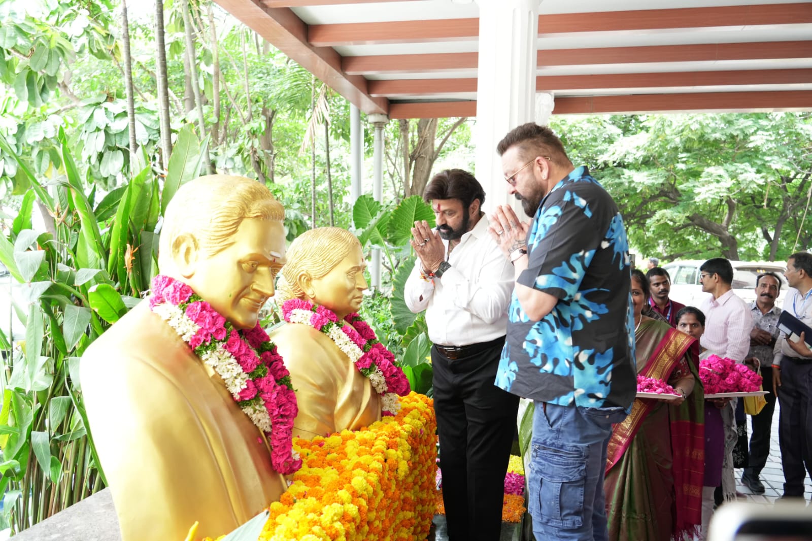 Sanjay Dutt Honoured by Balakrishna