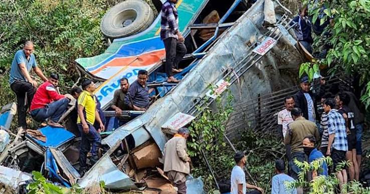 Horrific Accident Near Ananthagiri...Bus Plunges into Valley