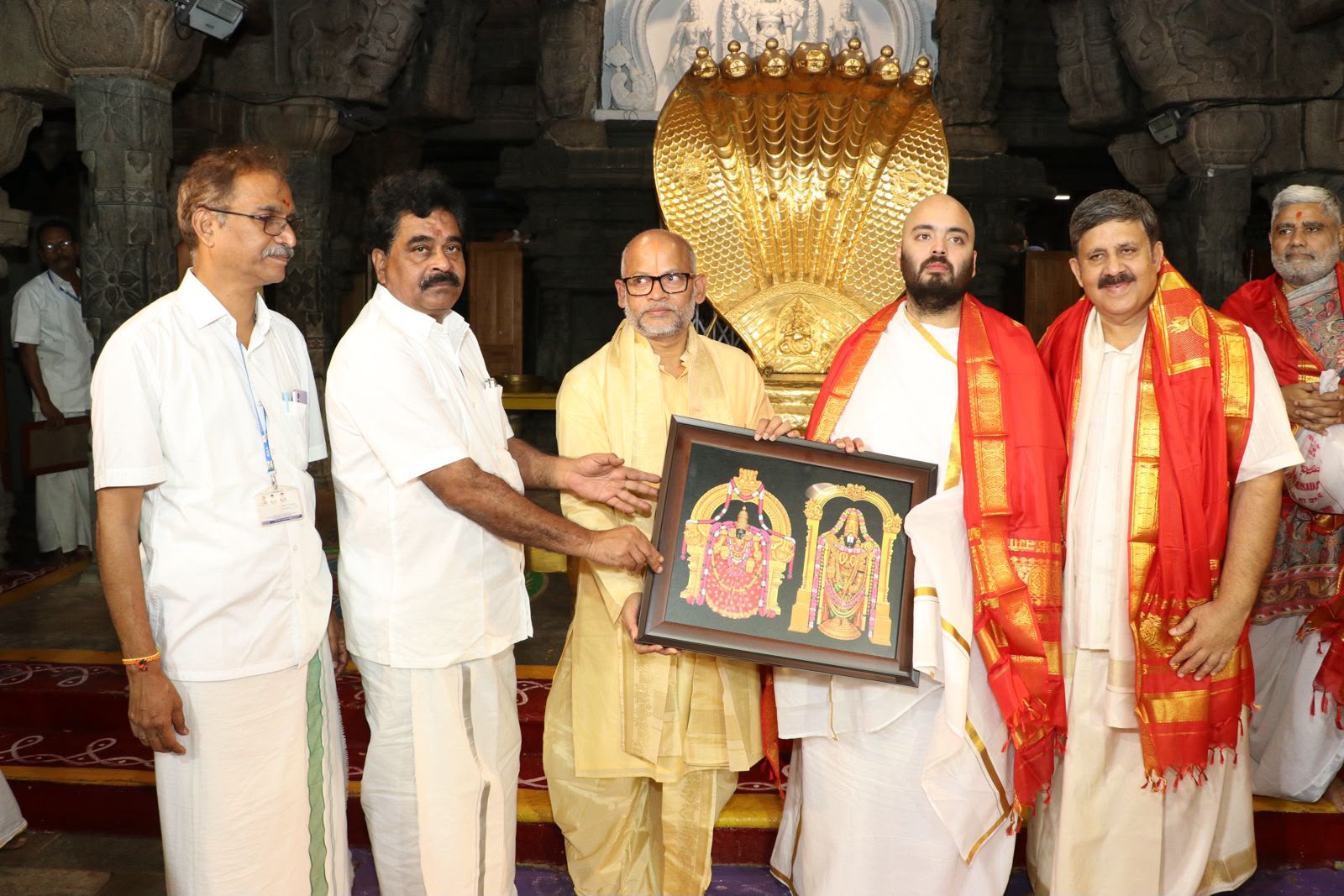 తిరుమలలో అనంత్ అంబానీ దర్శనం..