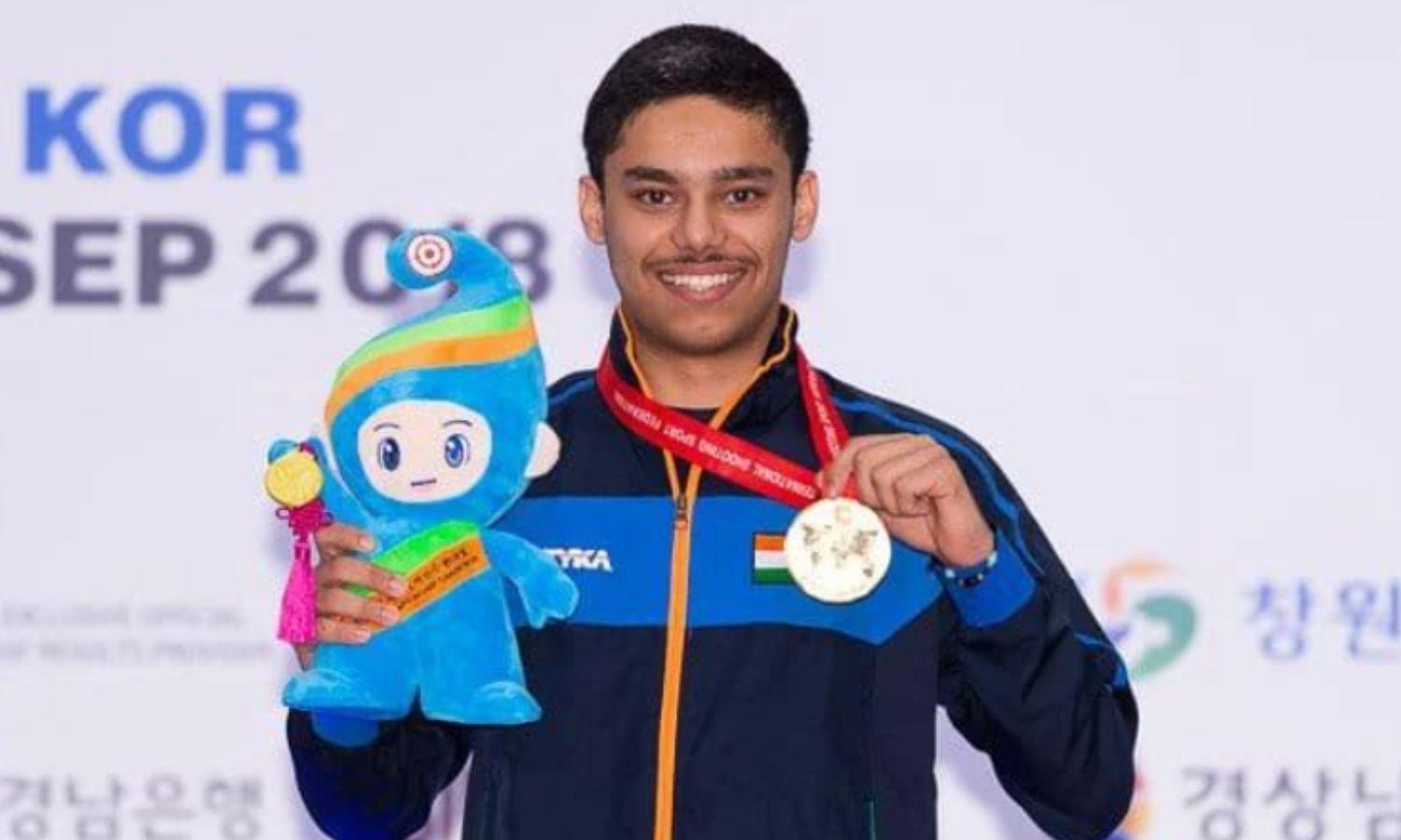 Udayveer Sidhu Wins Gold at ISSF Shooting World Cup