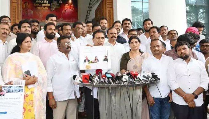 రేవంత్ సోదరులపై కేటీఆర్ సంచలన ఆరోపణలు