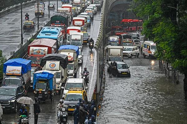 Heavy Rain Batters Mumbai