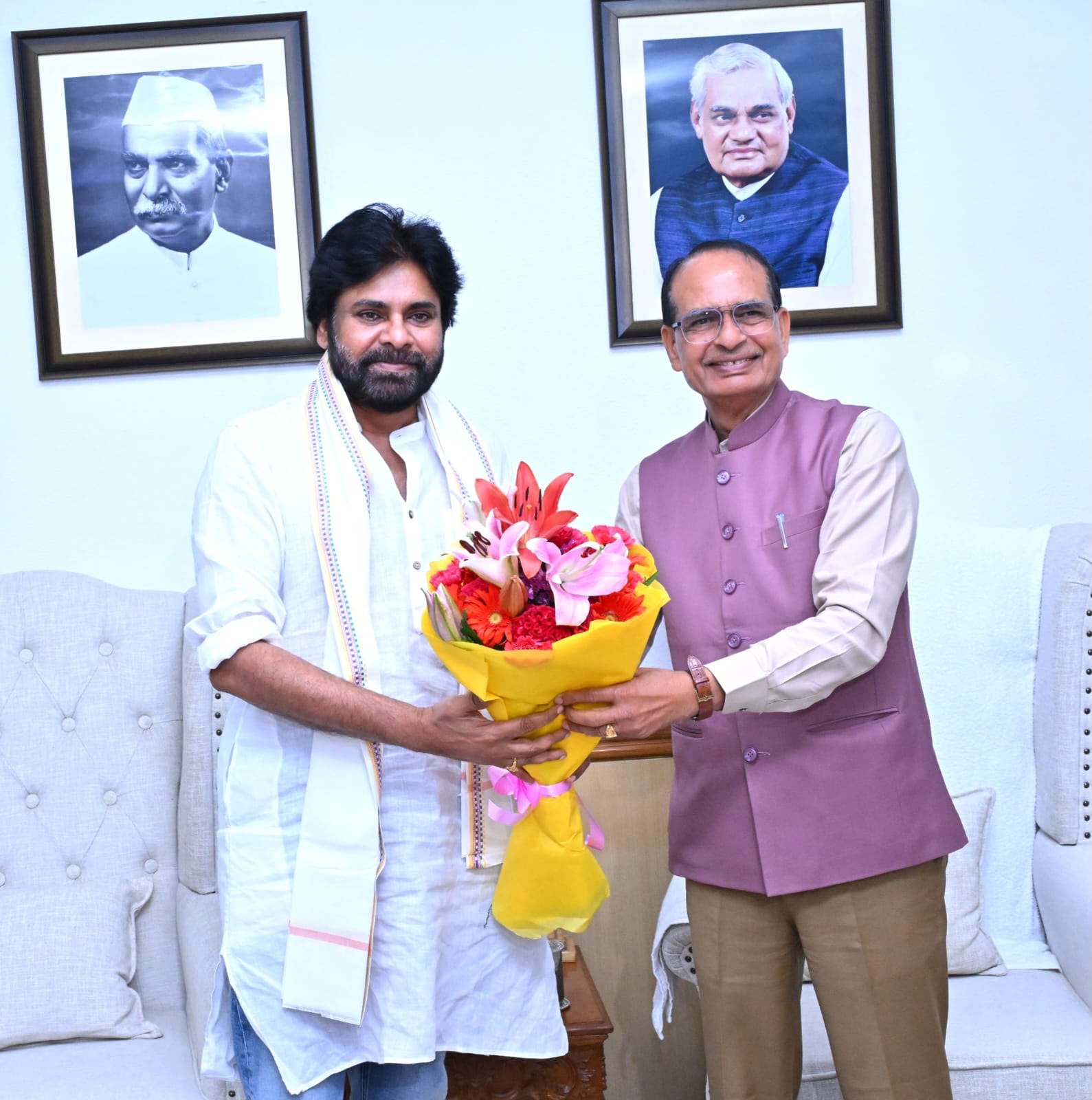 Pawan Kalyan – Shivraj Singh Chouhan Key Meeting