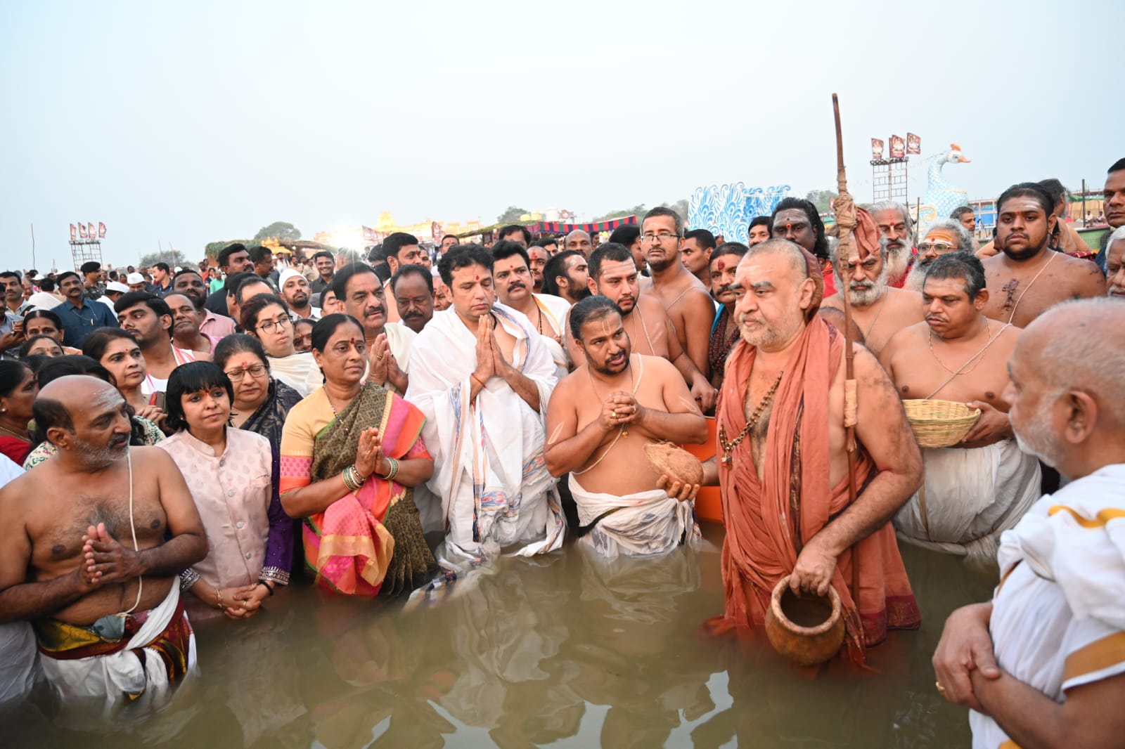 తెలంగాణలో తొలిసారి అంత్య పుష్కరాలకు ప్రత్యేక ఏర్పాట్లు
