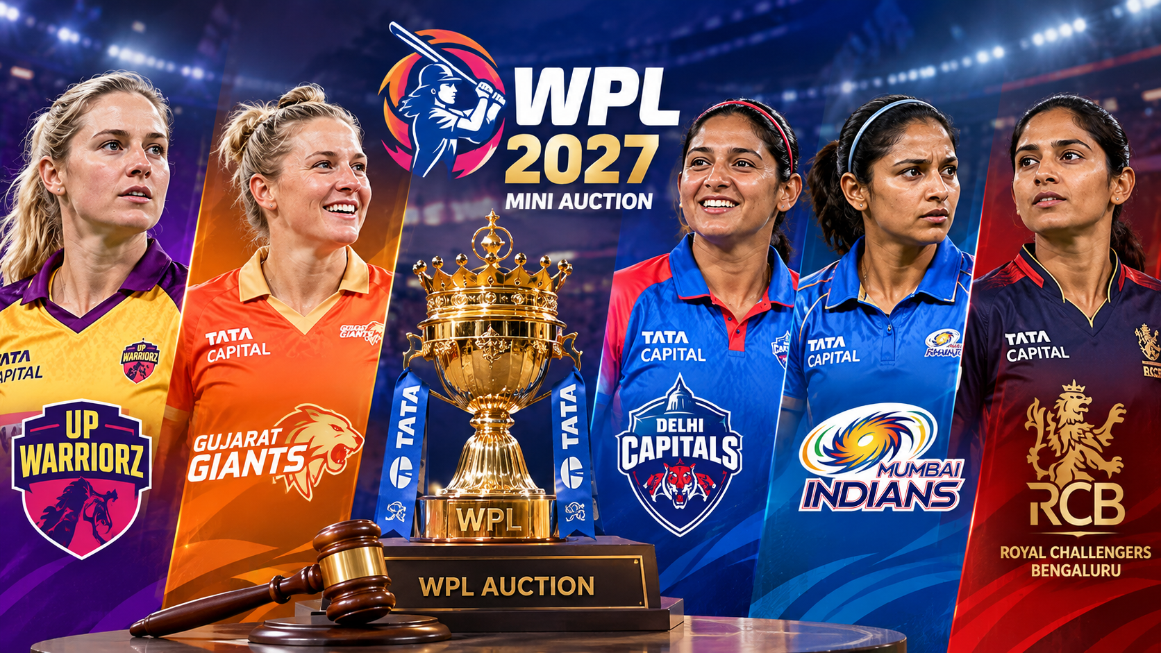 WPL 2027 Full Squads: Check All Five Teams After the Mini Auction