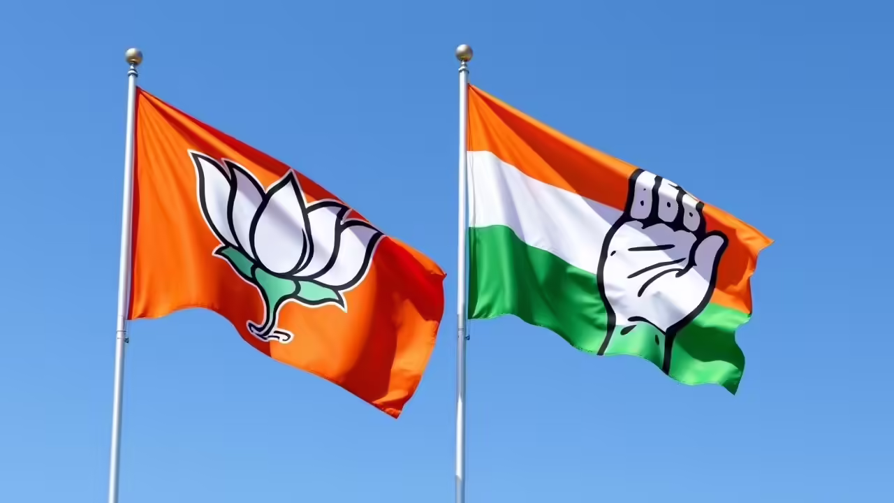కాంగ్రెస్ సెంచరీ.. బీజేపీకి టెన్షన్!