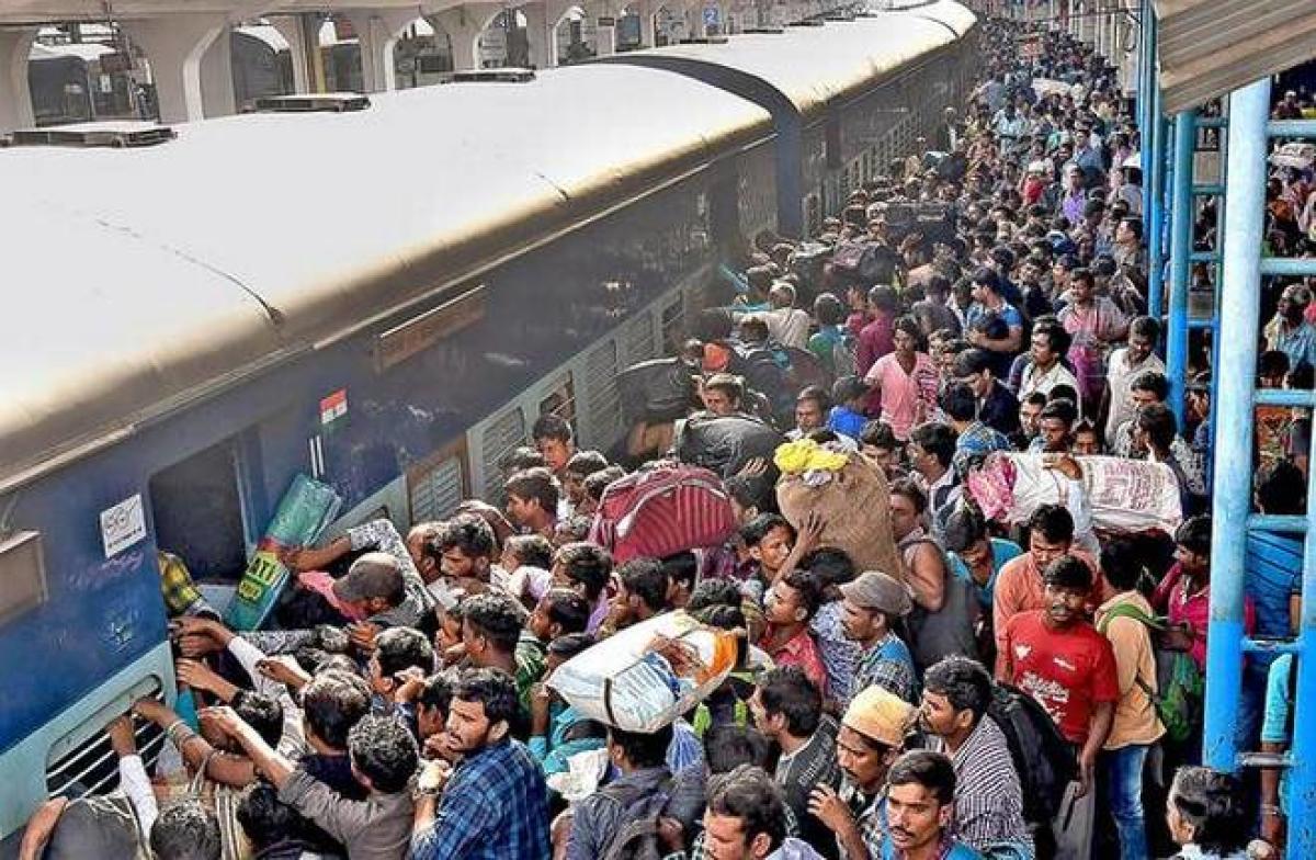 Dasara Holiday Rush Grips Hyderabad Bus Terminals and Railway Stations