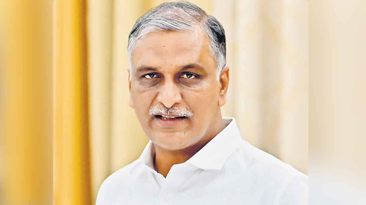 Harish Rao Questions Uttam Kumar Reddy Over Krishna Water Usage Figures