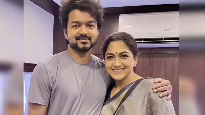 Khushbu Family Meets Tamil Nadu CM Vijay