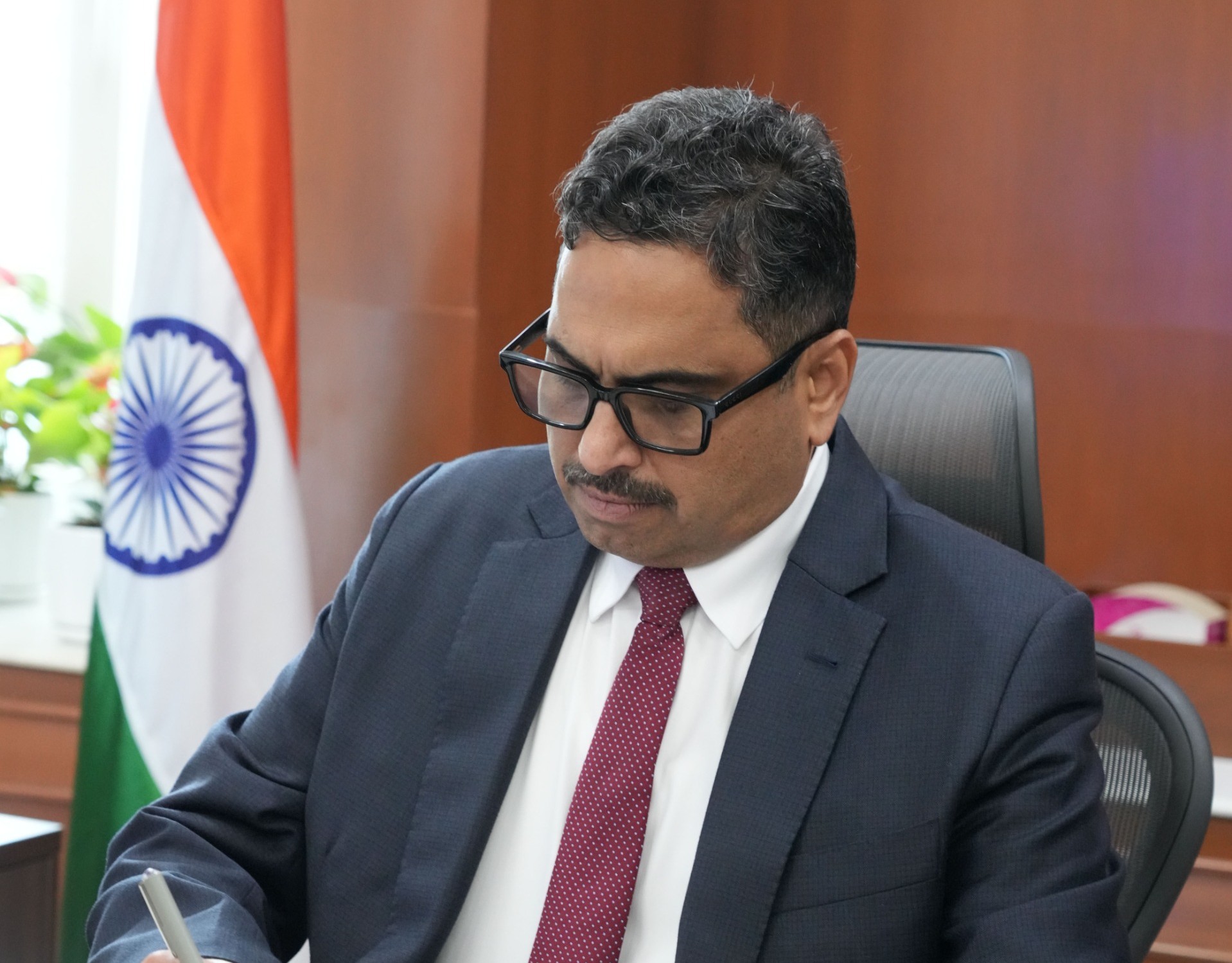 Sanjay Jaju Assumes Charge as Telangana Chief Secretary