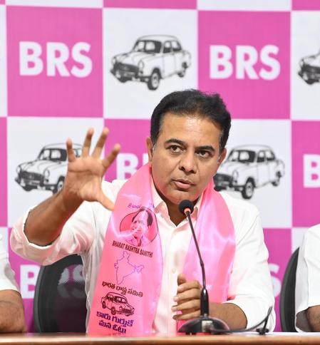 KTR Counters Revanth Reddy’s Sircilla Remarks