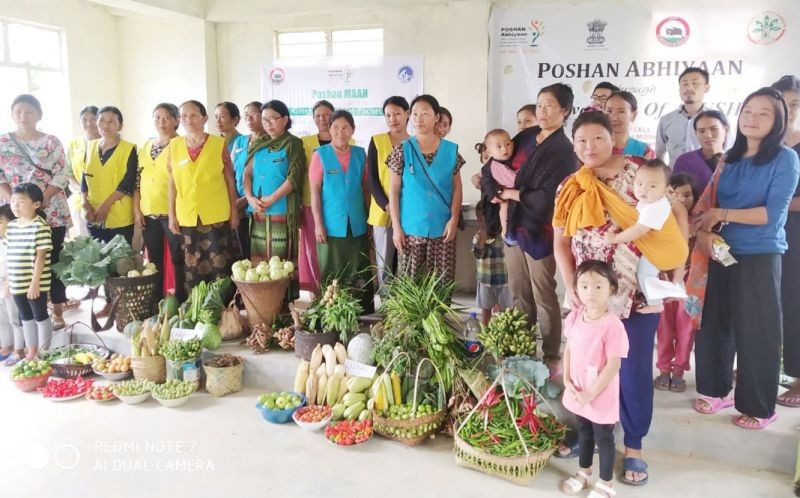 Poshan Maah Celebrations Held Grandly in Pogachetla Palem..