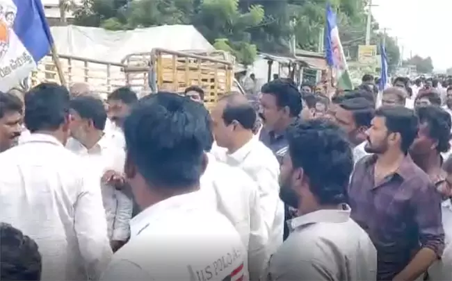Tension Erupts at MPTC Nomination Centres Across Andhra Pradesh