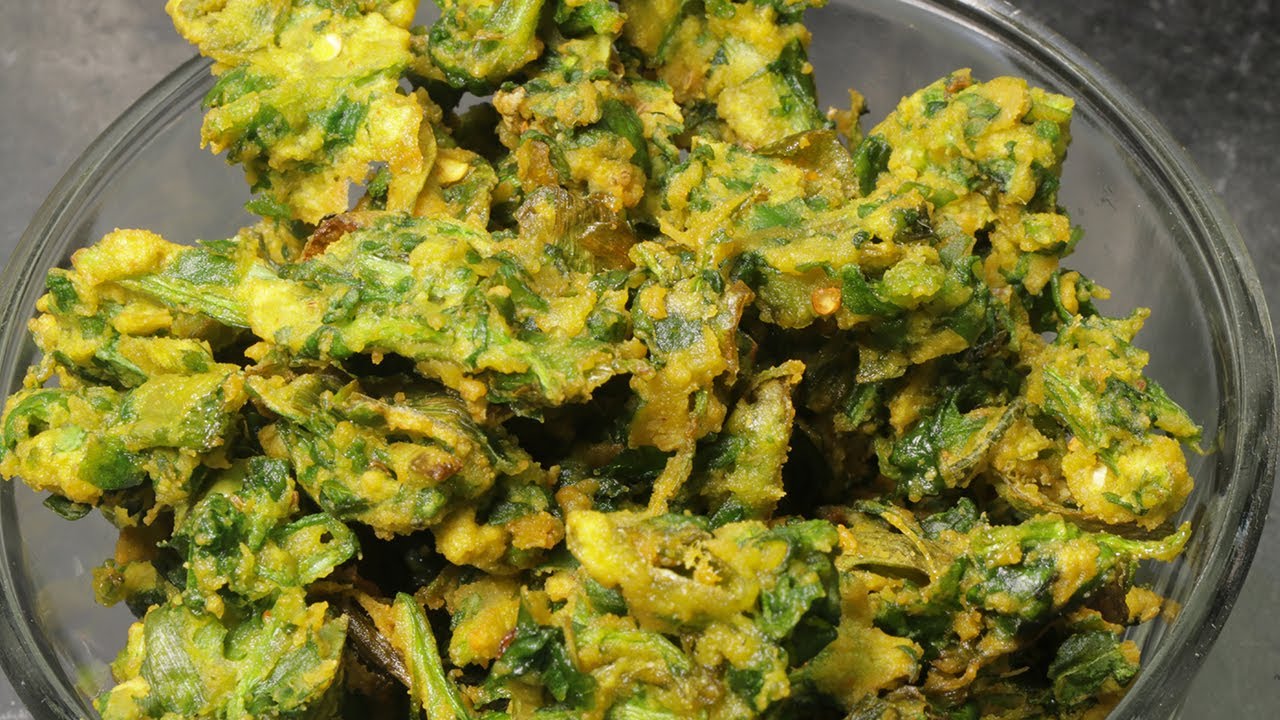 Doctors Recommend Wheat Spinach Pakoras as a Healthy Snack