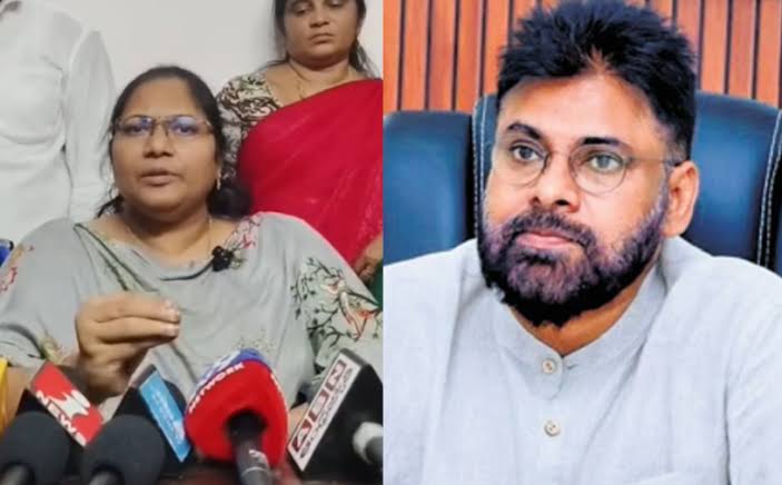 పవన్ కల్యాణ్‌పై సుగాలి ప్రీతి తల్లి ఫిర్యాదు