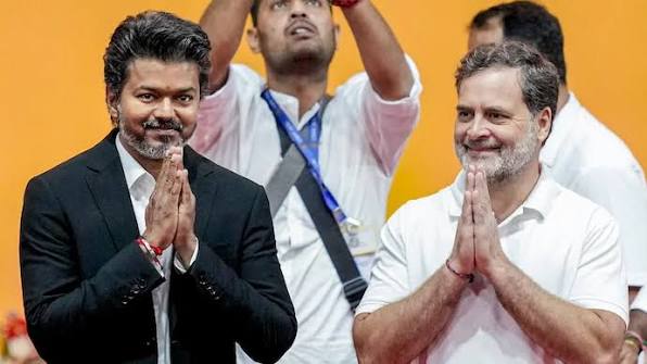 చెన్నైలో భారీ సభ...ఒకే వేదికపై విజయ్, రాహుల్