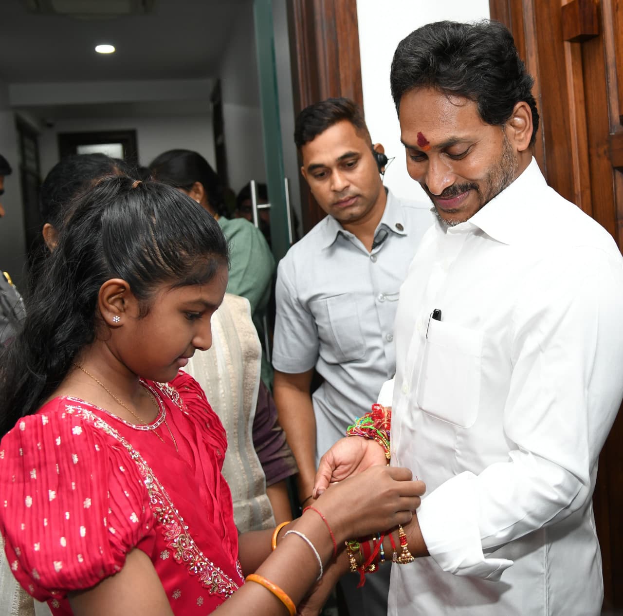 YS Jagan Extends Raksha Bandhan Greetings to Sisters