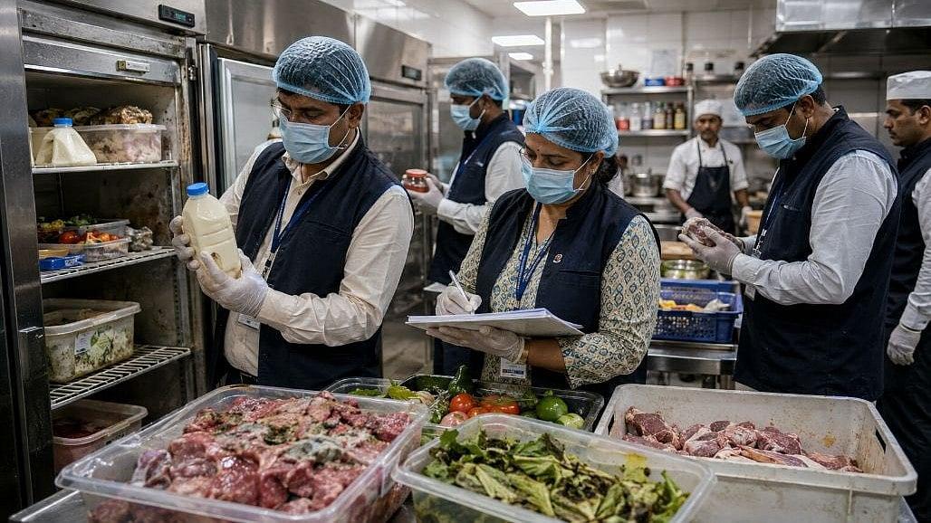 Stale Meat, Reused Oil: Food Safety Violations Surface in Vijayawada