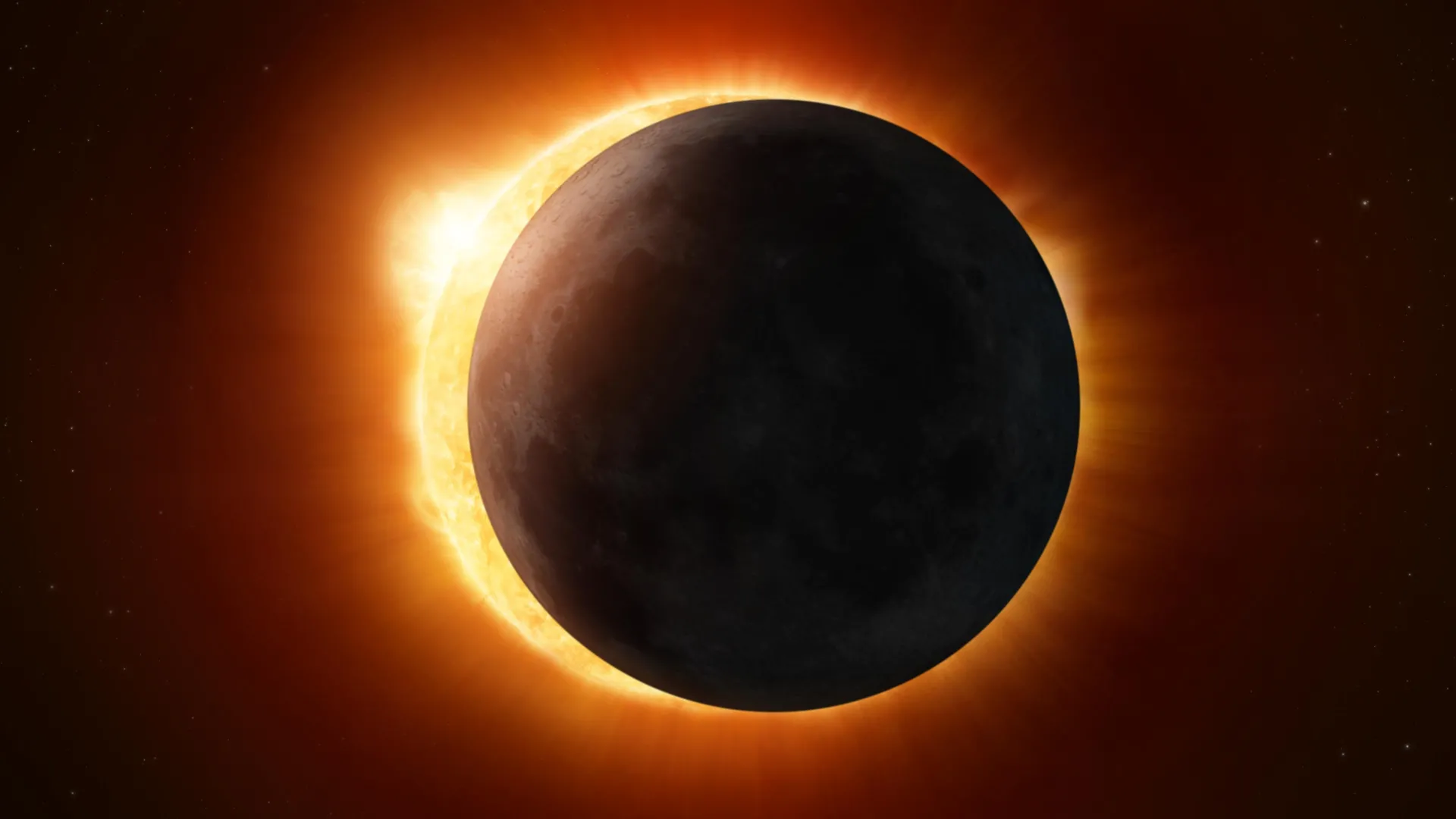 Rare Total Solar Eclipse Today.. India to Miss the Spectacular Event!