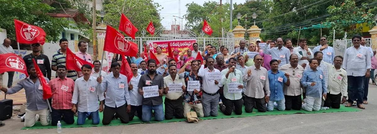 Teachers Protest Against the Coalition Government