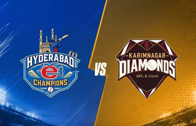 Hyderabad E-Champions vs Karimnagar Diamonds clash in TG20