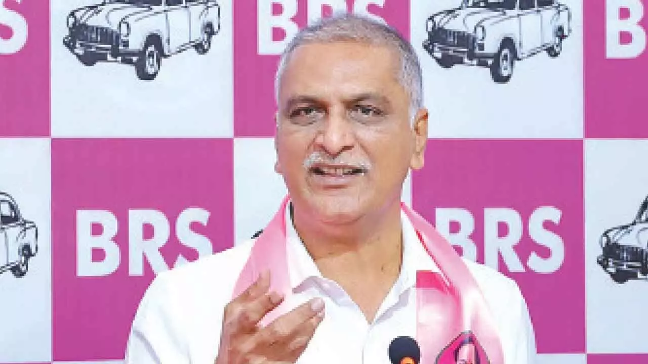 Harish Rao Demands Cancellation of PMU Tenders for Telangana Hostels