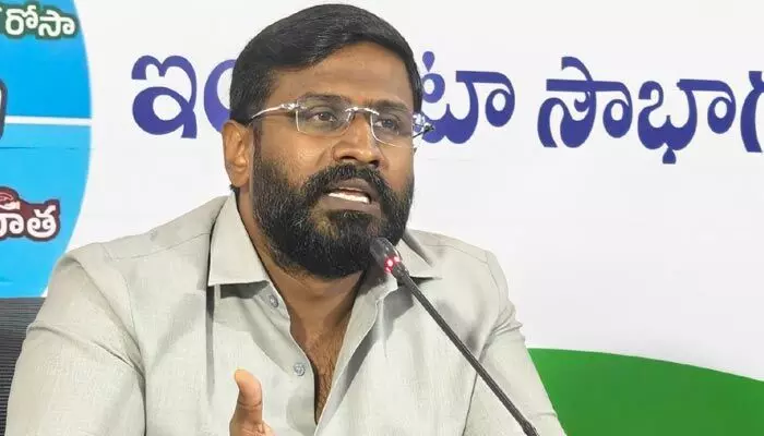 Whip Venkat Slams BJP Protest