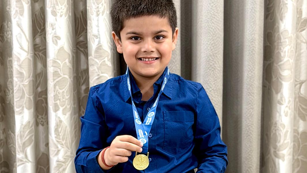 గిన్నిస్‌ రికార్డు సాధించిన మూడేళ్ల బాలుడు