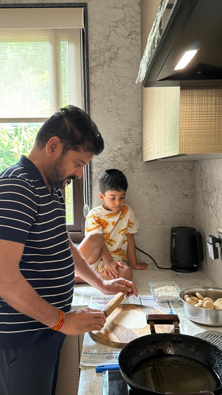 మనువడు కు పూరి లు చేసిన సీఎం రేవంత్