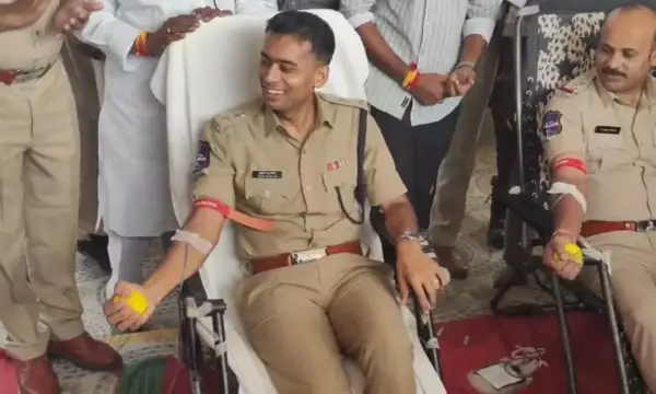 పోలీసు అమరవీరుల సంస్మరణ దినోత్సవం.. ఆదిలాబాద్‌లో మెగా రక్తదాన శిబిరం