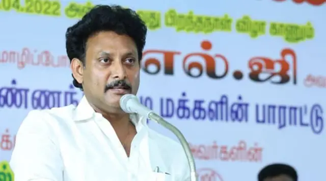 CCB Raids Former Tamil Nadu Minister Anbil Mahesh’s Residence..