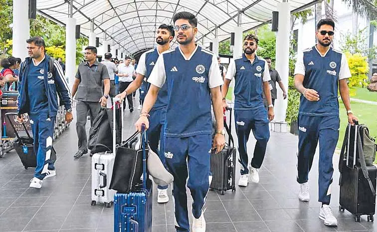 Team India Arrives in Sri Lanka