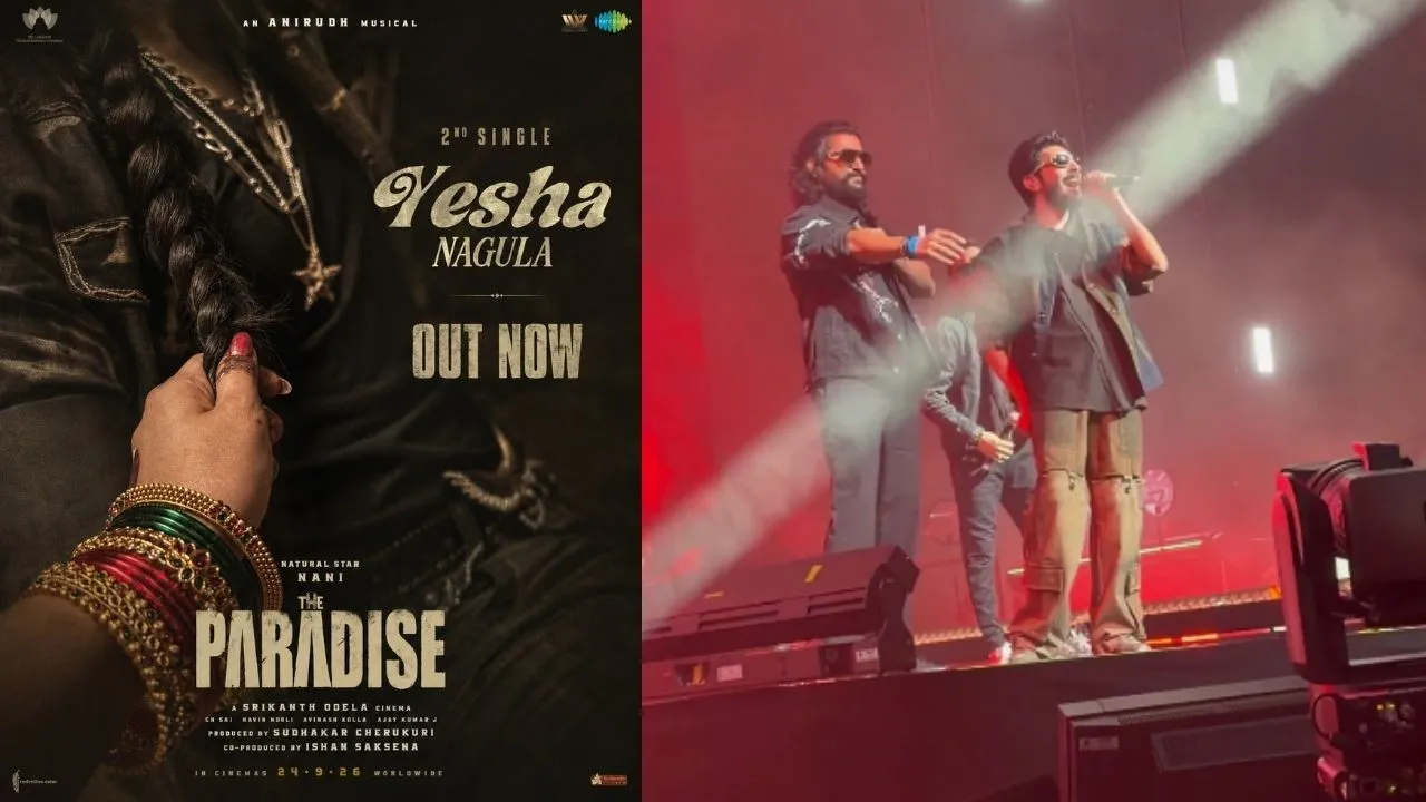 ‘Yeshanagula’ Launched in Dallas.. Nani Joins Anirudh on Stage