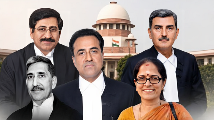 Oath-taking ceremony of new judges at the Supreme Court
