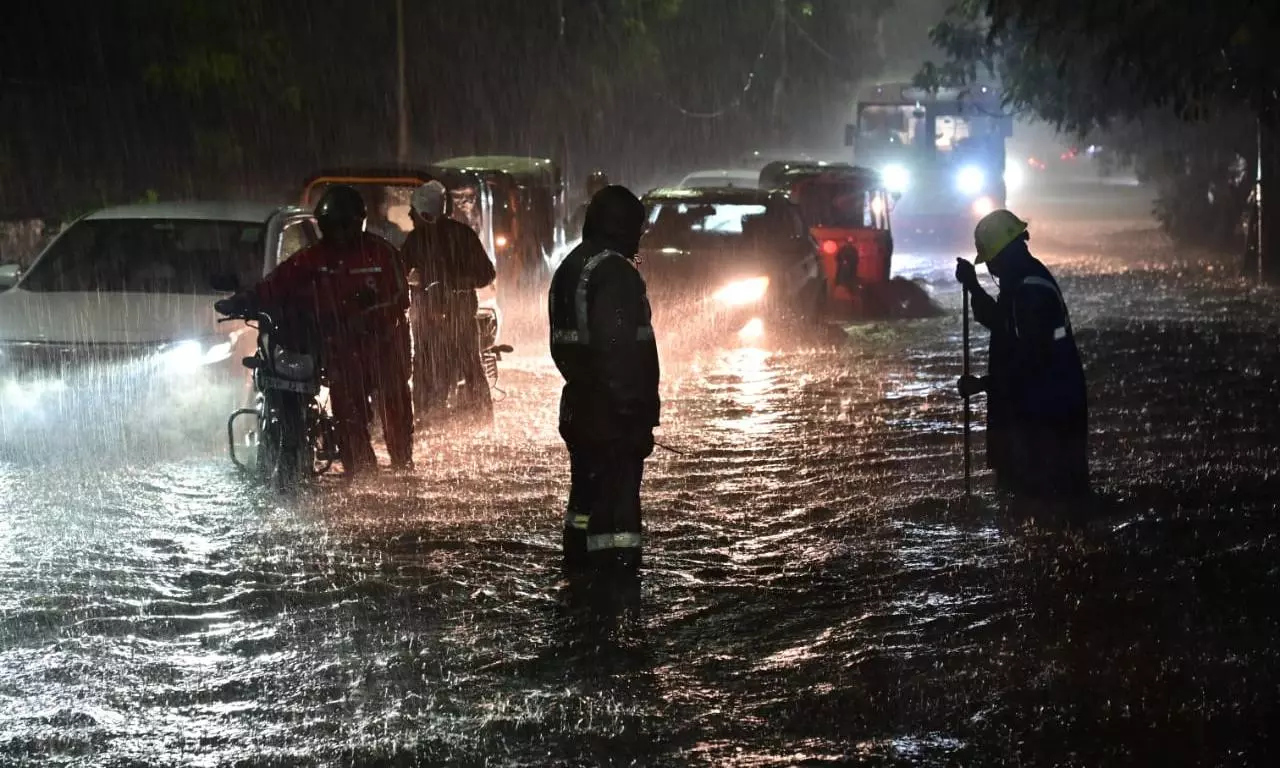 Heavy Rain Alert for Hyderabad
