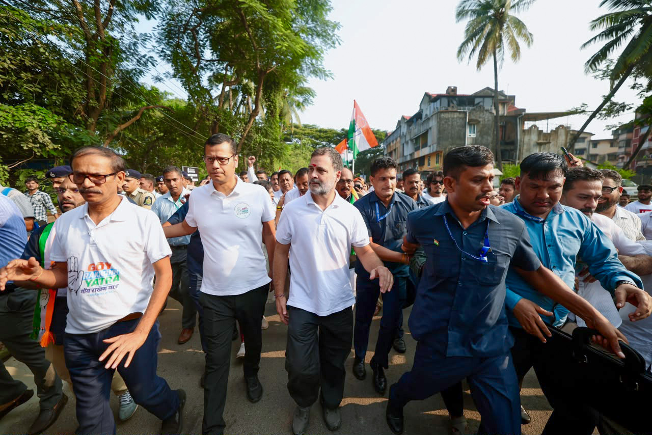 The BJP has turned Goa into a 'piggy bank'. Rahul Gandhi's allegations