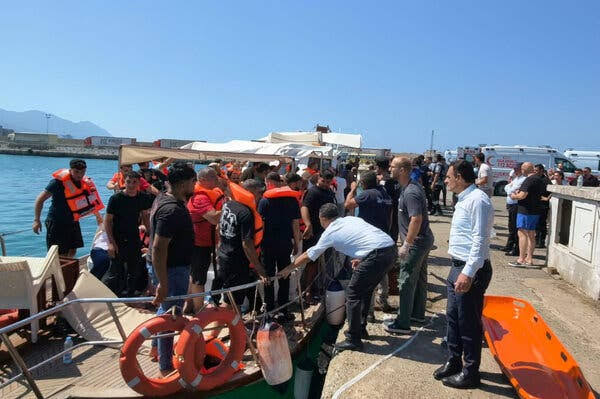 Passenger Ferry Capsizes Off Cyprus Coast