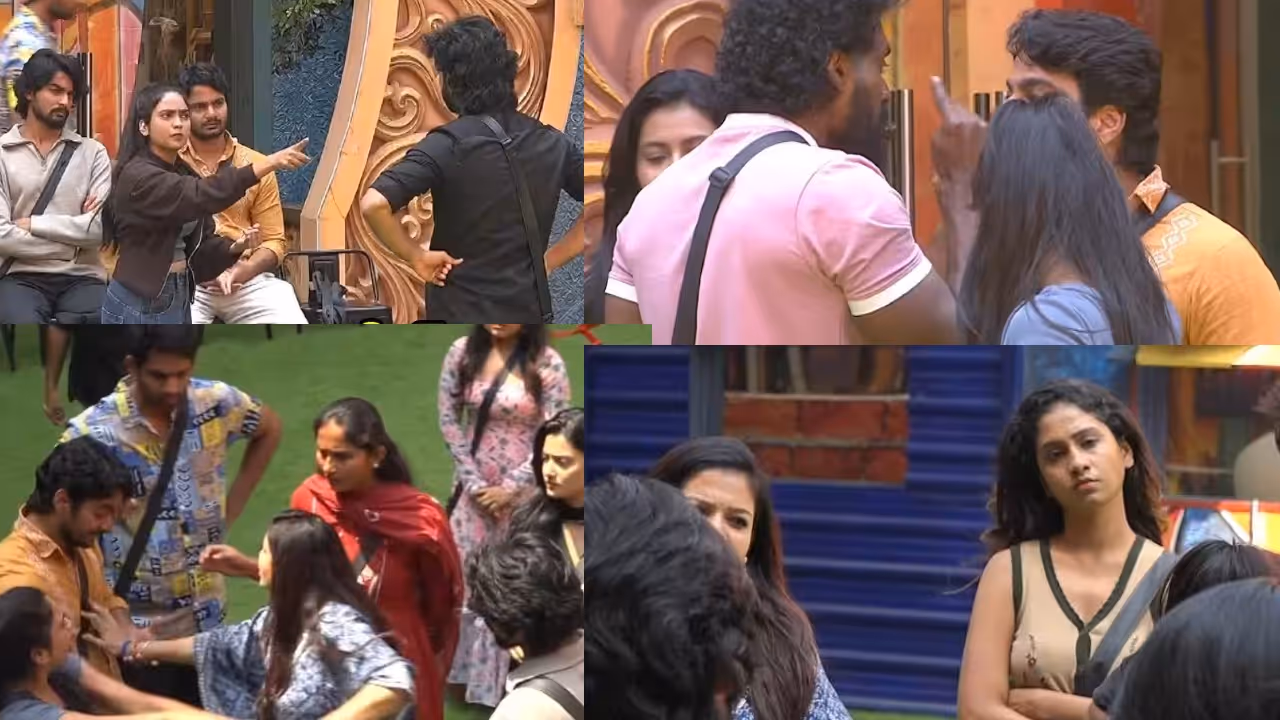 Bigg Boss Telugu Day 37: House Turns Chaotic as Rohith and Vamsi Nearly Come to Blows During Nominations