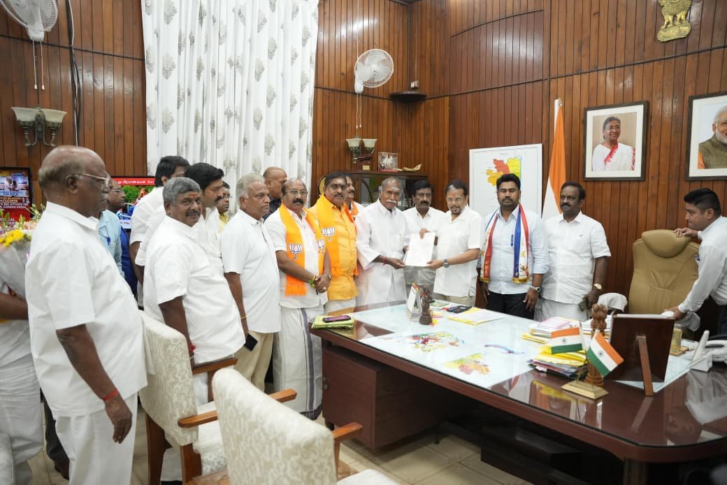 Rangasamy Becomes Chief Minister of Puducherry Once Again