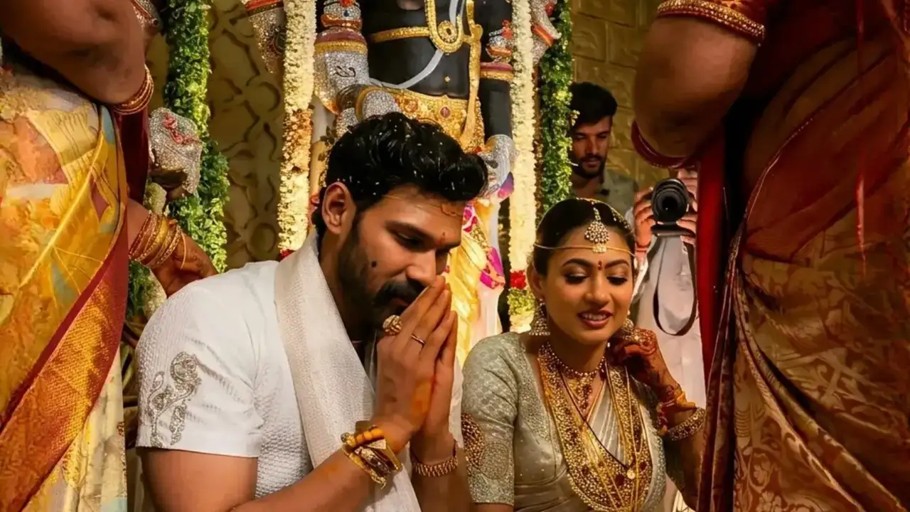 Kavya Reddy’s Entry as a New Bride Video Goes Viral on Social Media