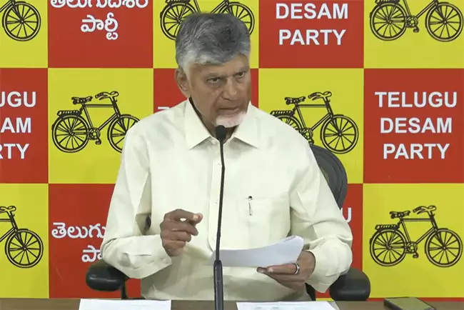 We Have Not Betrayed Public Trust - Chandrababu Naidu
