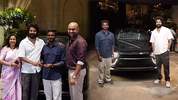 Sivakarthikeyan Gifts Luxury Car to Director