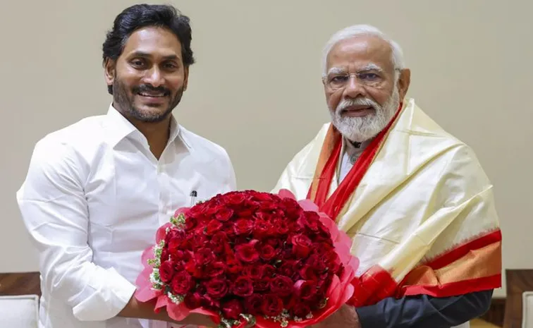 ప్రధాని నరేంద్ర మోదీకి వైఎస్ జగన్ శుభాకాంక్షలు