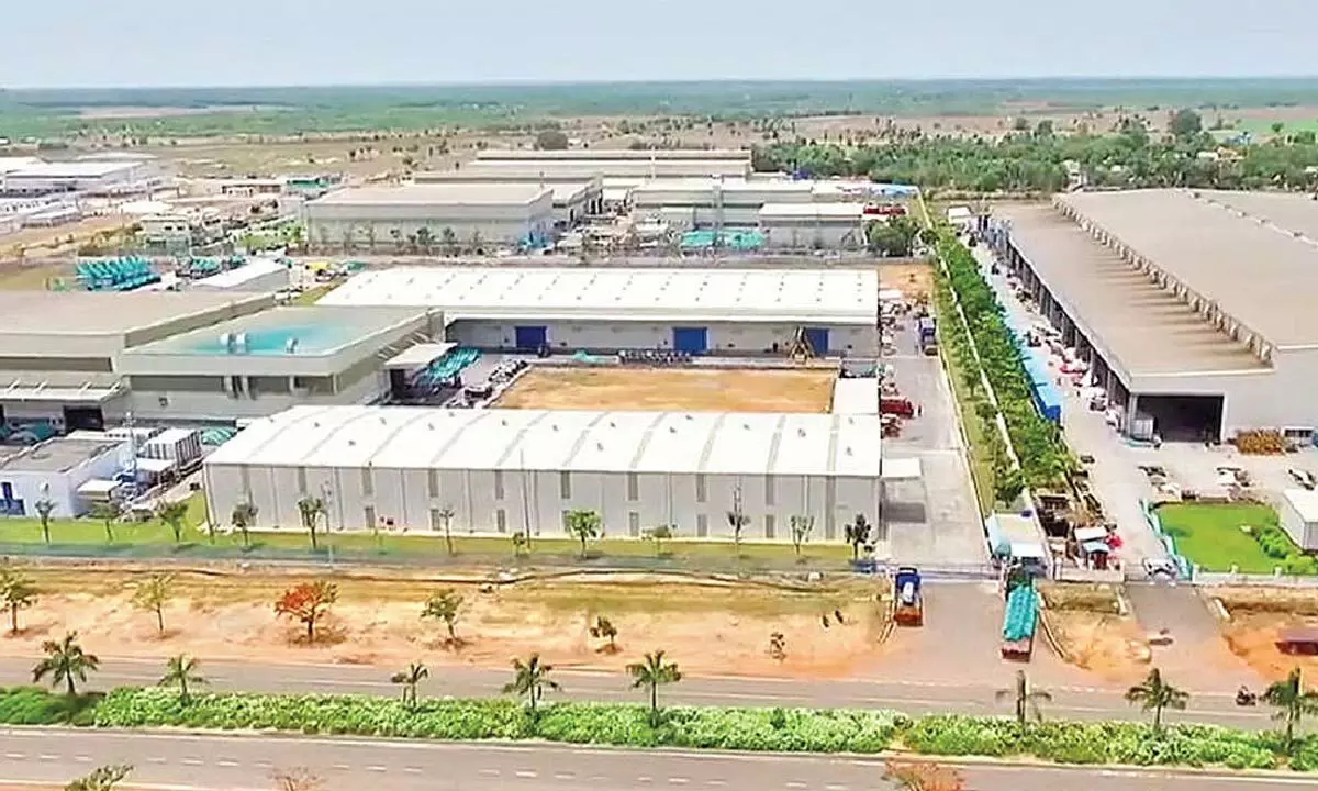 Foundation Stone Laid for Carrier AC Plant in Sri City